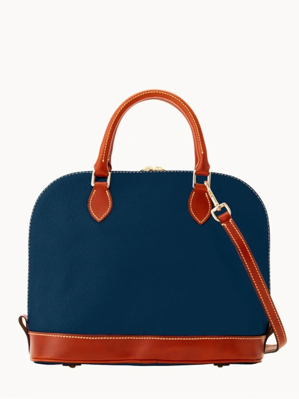 Dooney & Bourke Pebble Grain Zip Zip Satchel